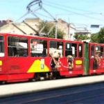 Реклама на трамваї
