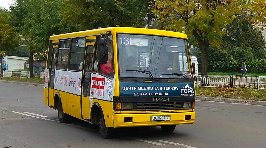 Реклама на маршрутках