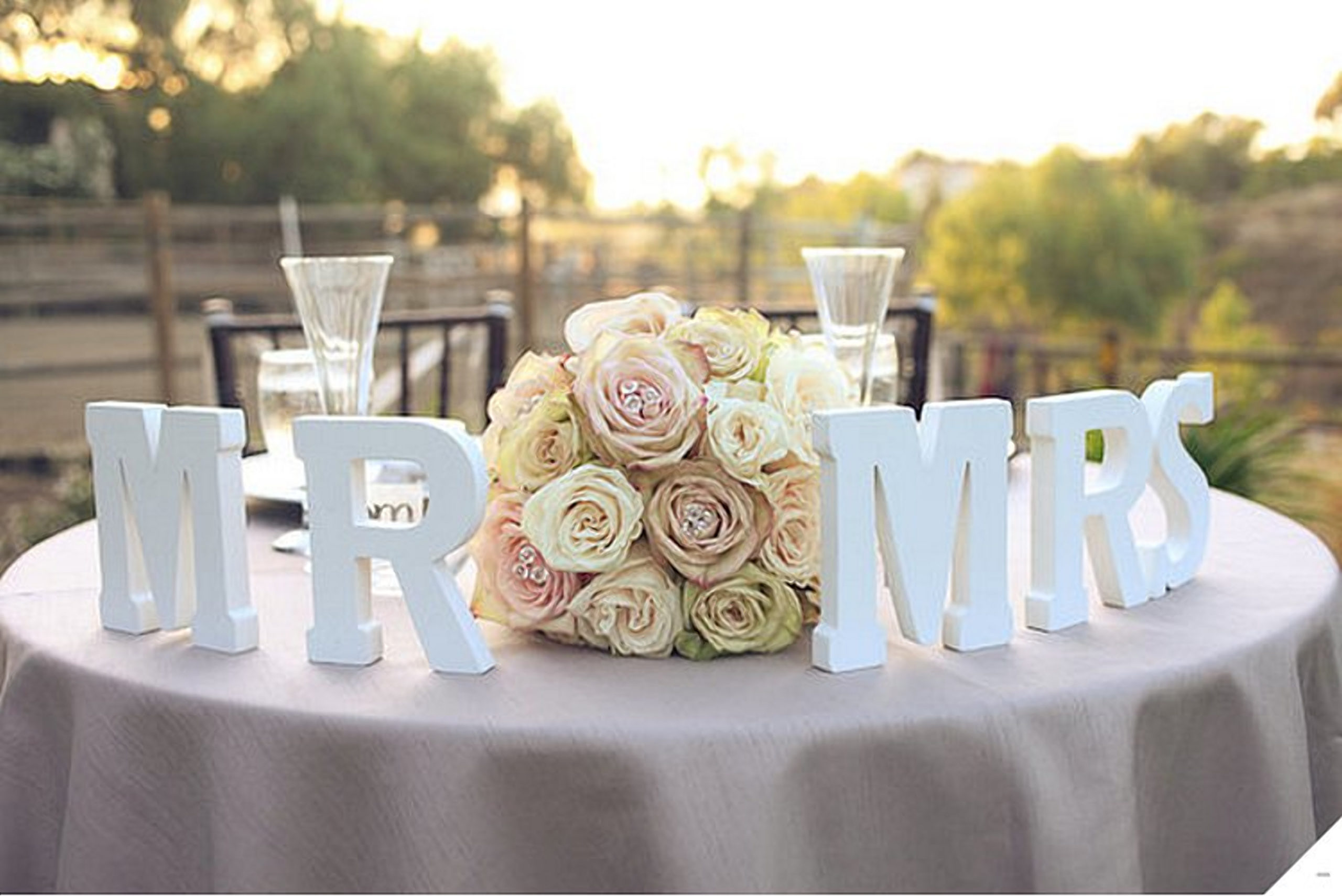 буквы для свадьбы