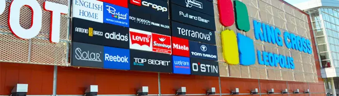 Виготовлення зовнішніх рекламних вивісок